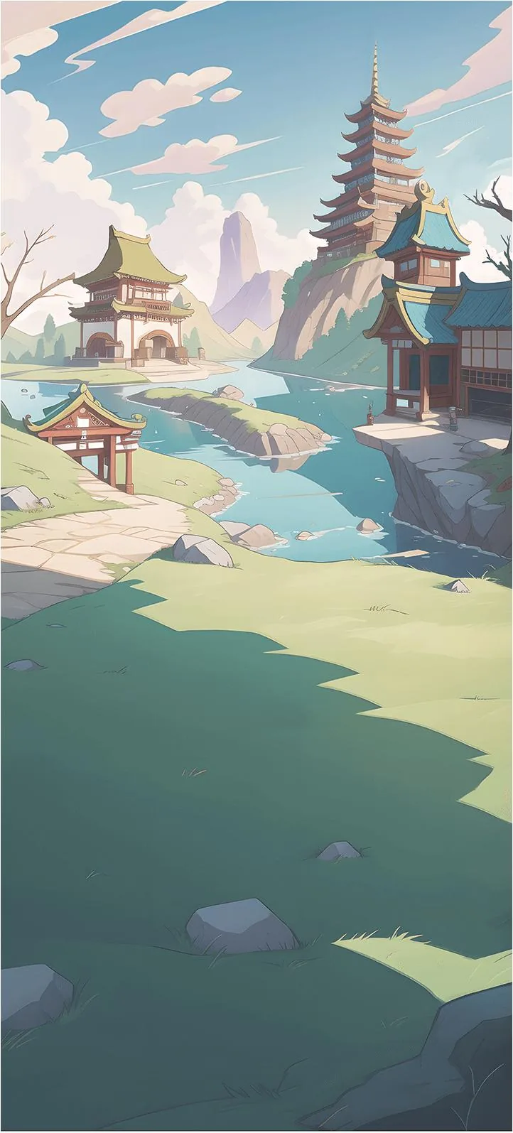 清雅山水